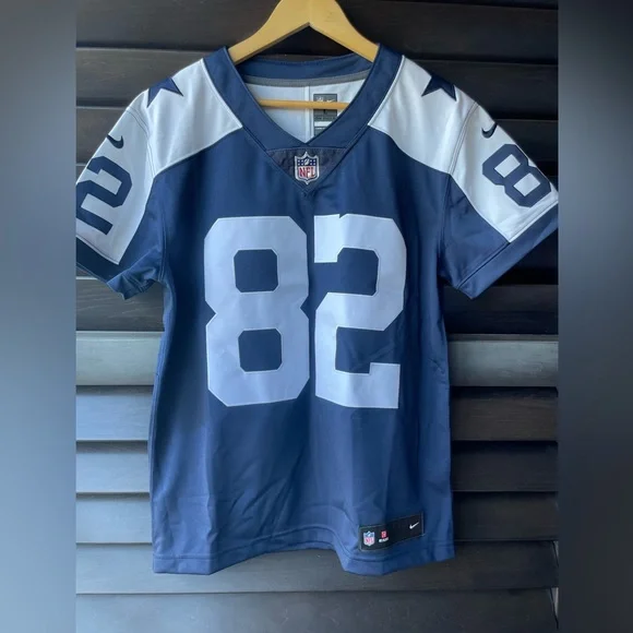 💥SALE💥 Dallas Cowboys Jersey Youth Large Witten # 82 NFL Nike - Picture 1 of 7